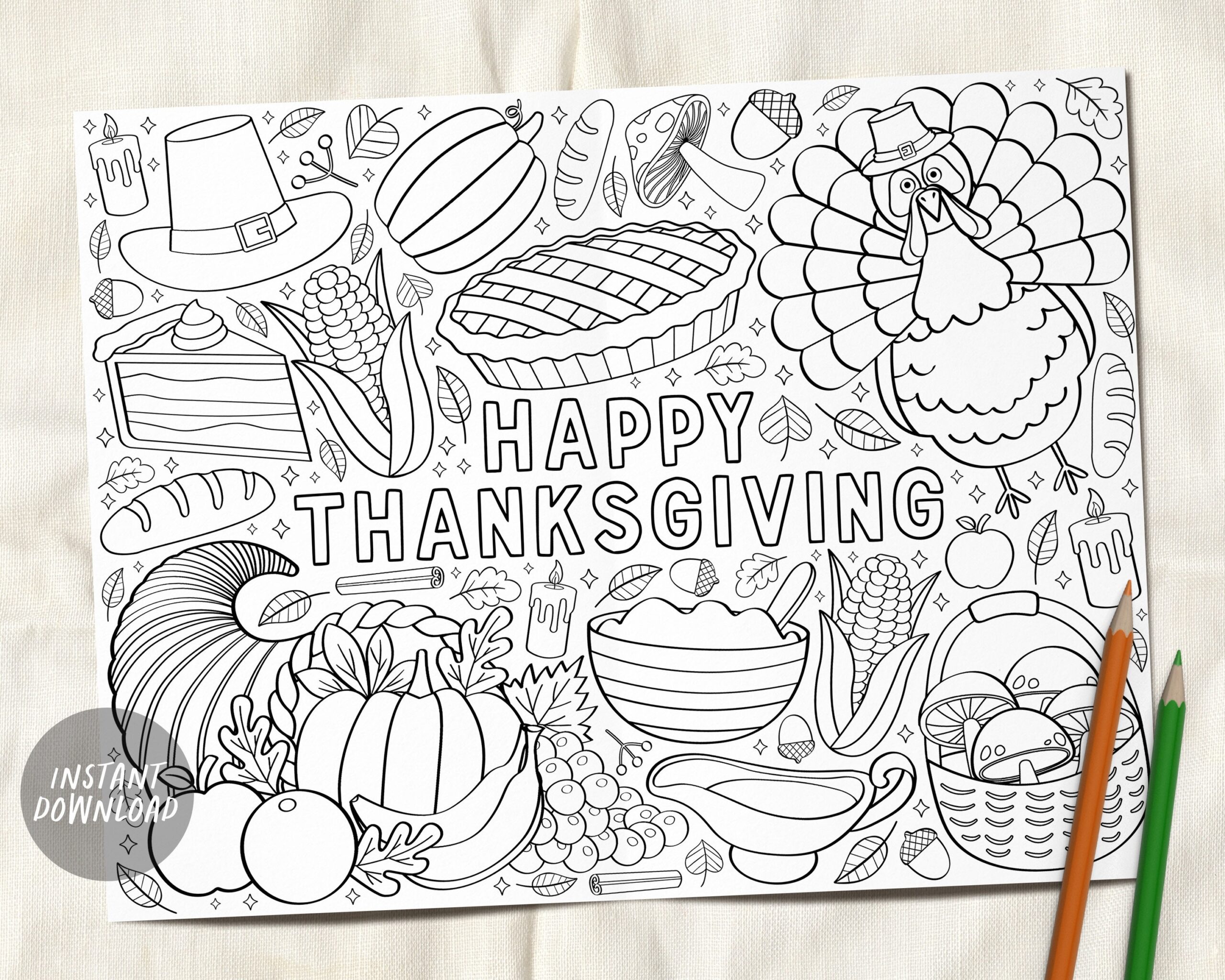 Thanksgiving Coloring Pages Placemat For Kids And Adults Fall Autumn Classroom Craft Activity Party Sheet Printable Instant Download Etsy Thanksgiving Coloring Pages Placemat For Kids And Adults Fall Autumn Classroom Craft Activity Party Sheet Printable Instant Download Etsy