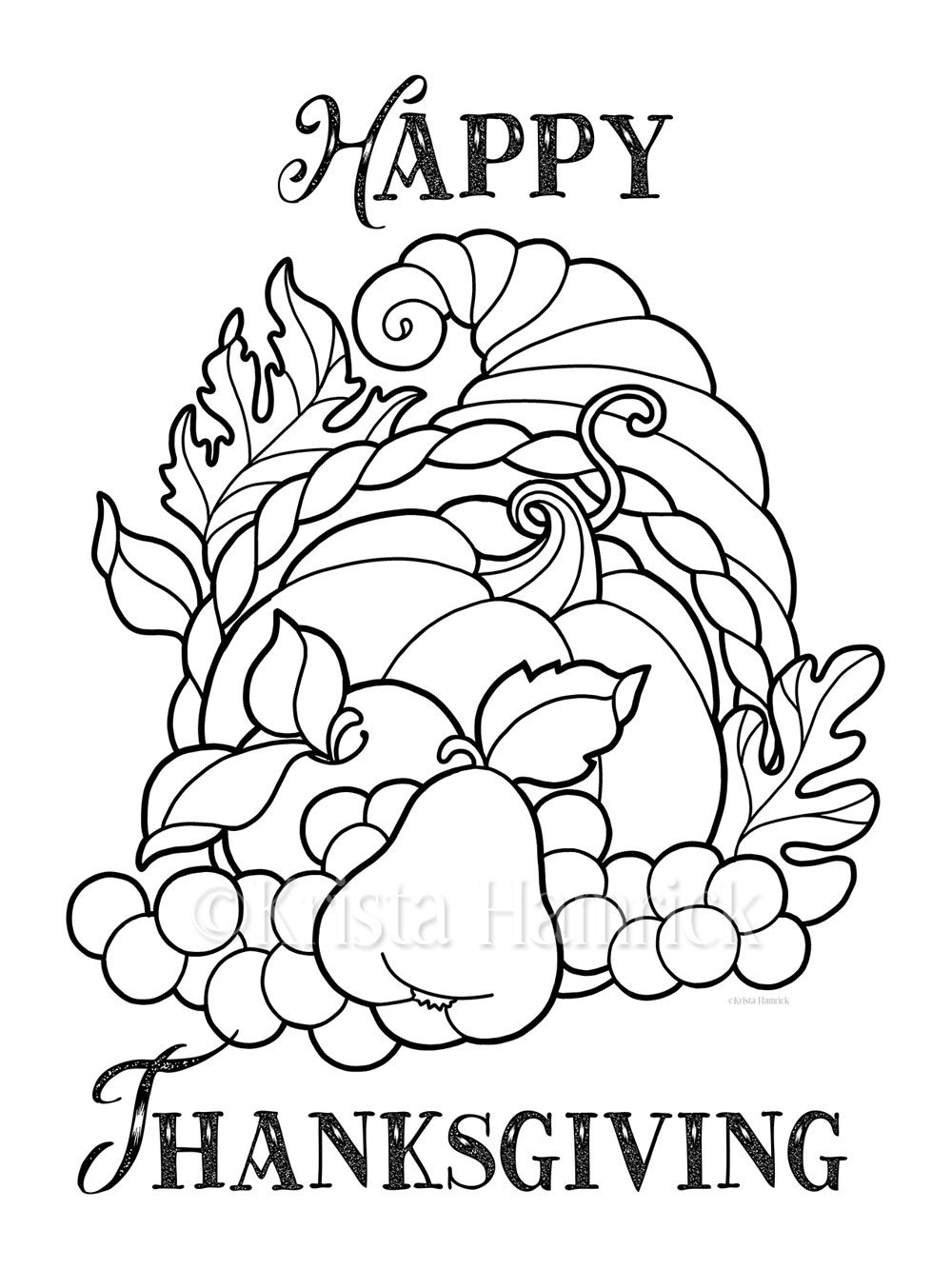 Thanksgiving Cornucopia We re Thankful 2 Coloring Pages For Thanksgiving 8 5x11 Etsy Thanksgiving Cornucopia We re Thankful 2 Coloring Pages For Thanksgiving 8 5x11 Etsy