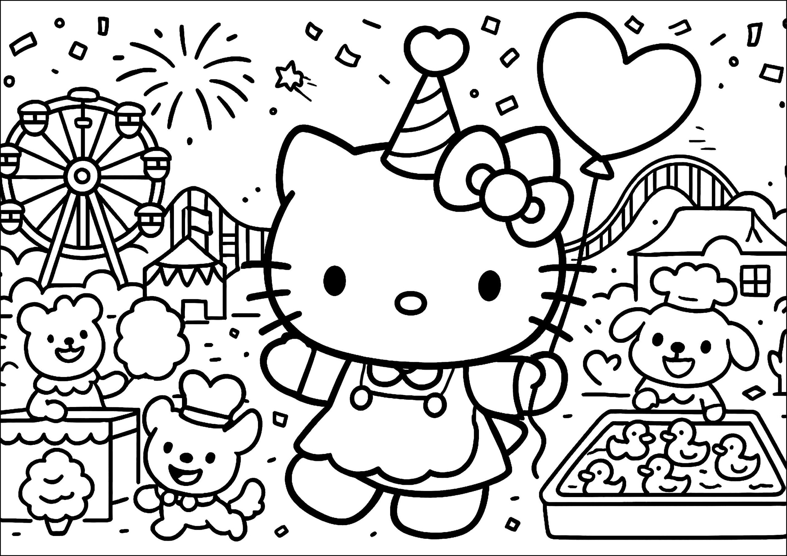 printable hello kitty colouring pages printable hello kitty colouring pages