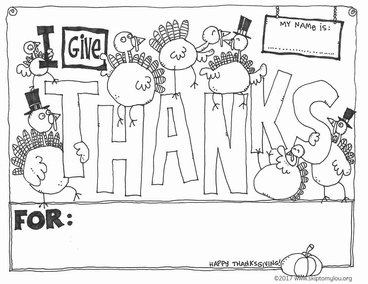 funny thanksgiving coloring pages