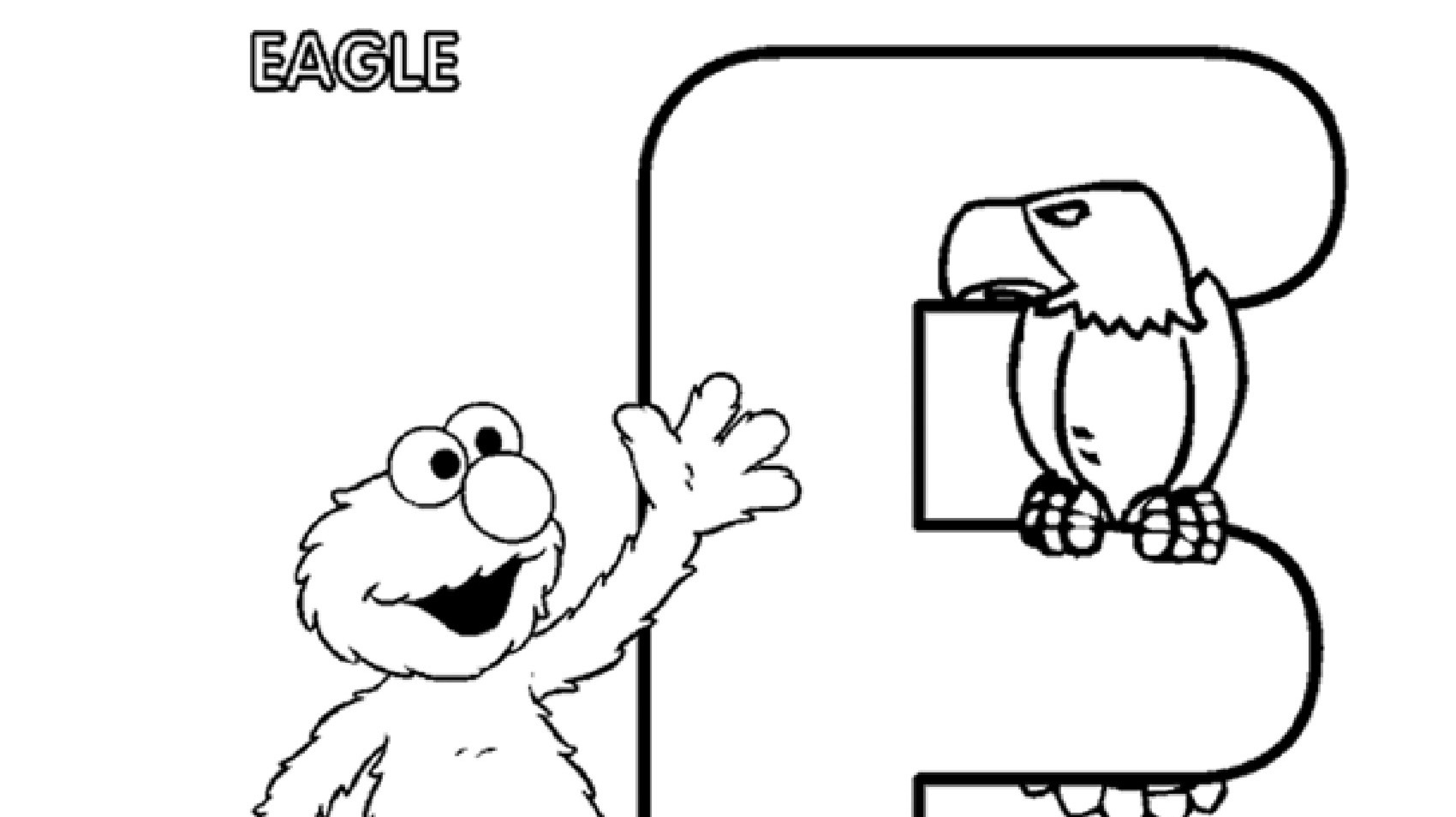 The Letter E Coloring Page Kids Coloring Pages PBS KIDS For Parents