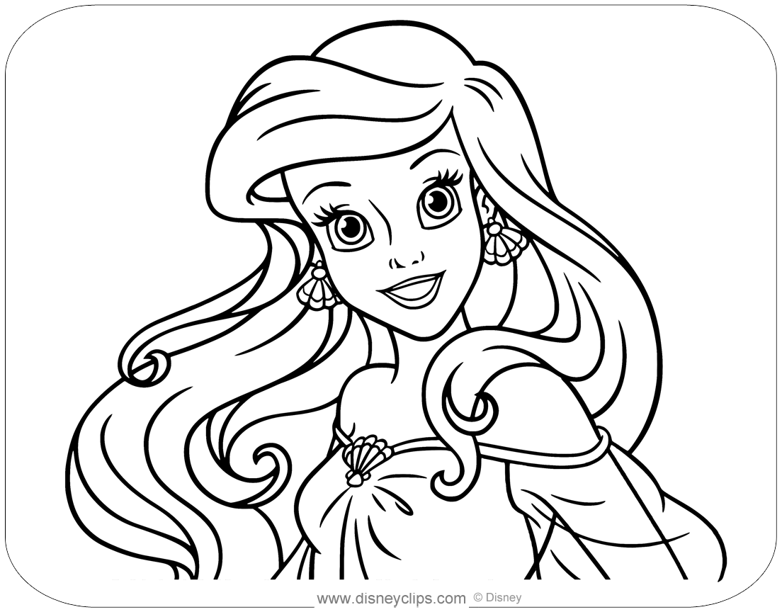 The Little Mermaid Coloring Pages 2 Disneyclips The Little Mermaid Coloring Pages 2 Disneyclips