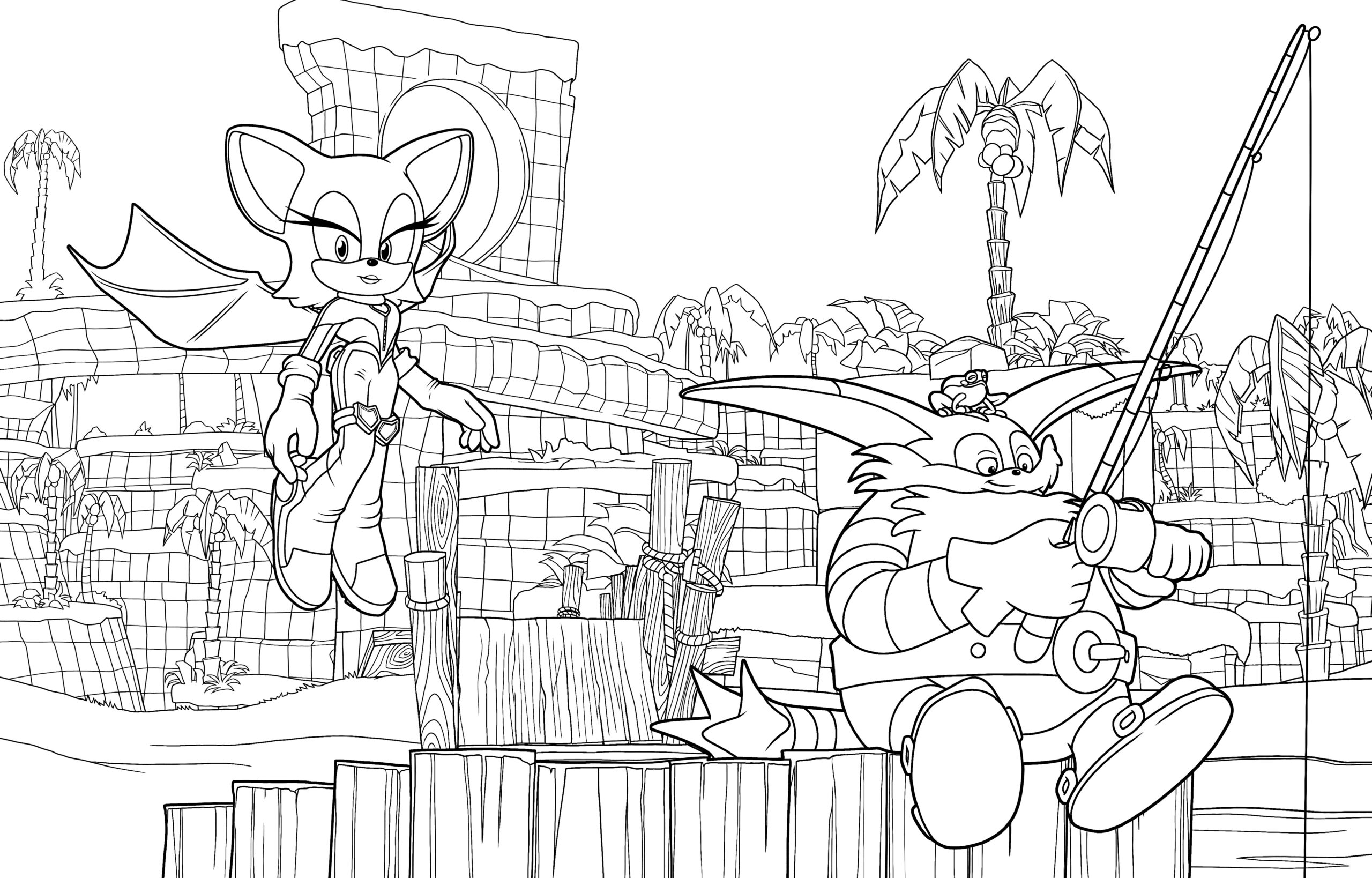 The Ultimate Sonic Prime Coloring Book Penguin Random House Retail The Ultimate Sonic Prime Coloring Book Penguin Random House Retail