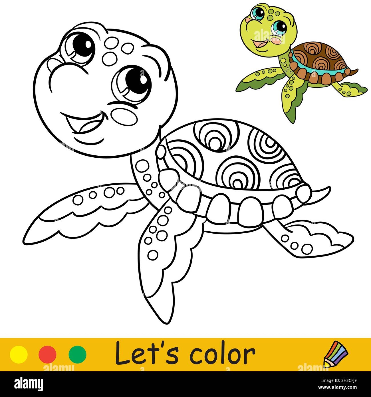 Turtle Coloring Book Hi res Stock Photography And Images Alamy Turtle Coloring Book Hi res Stock Photography And Images Alamy