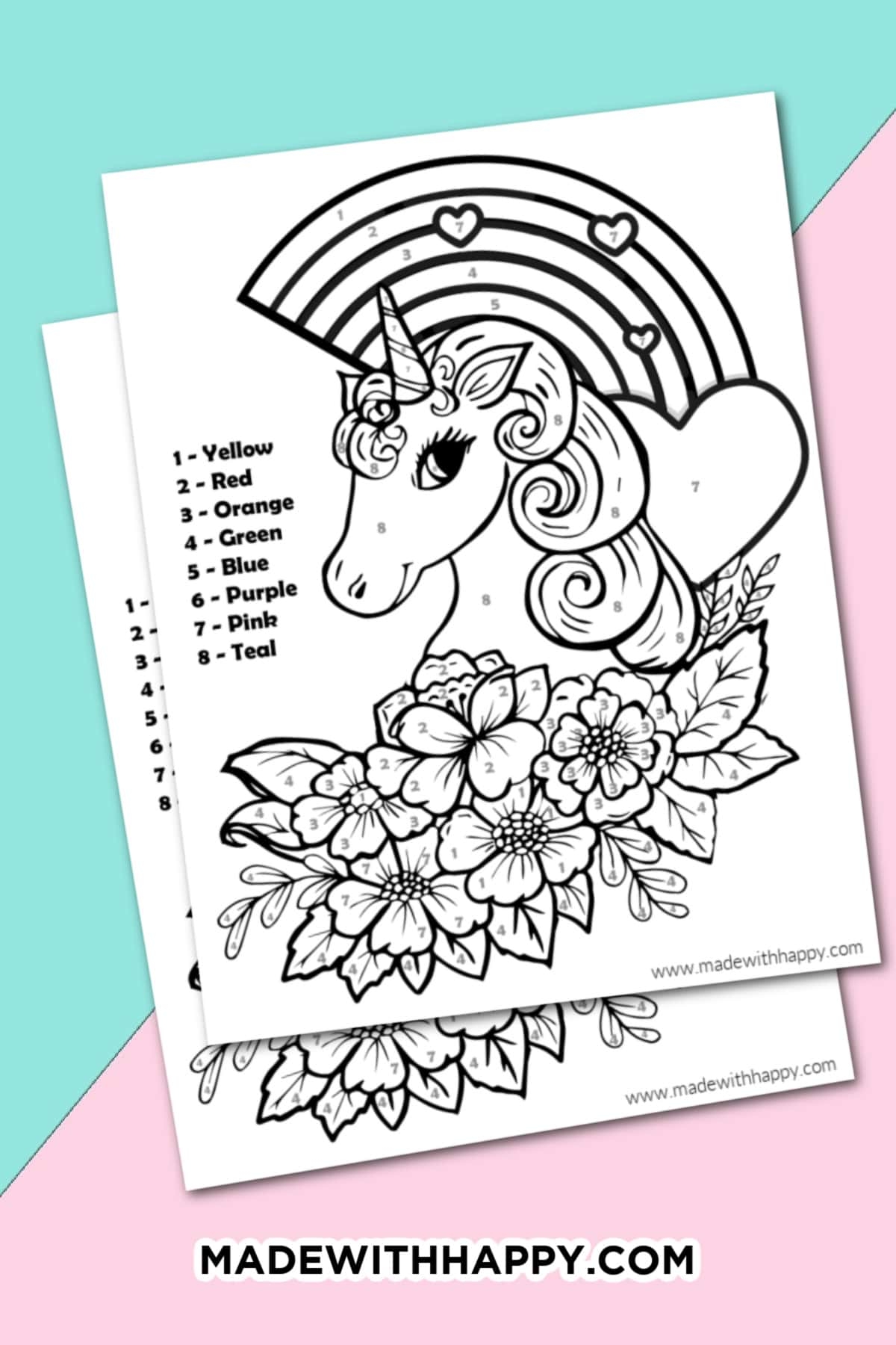 colour by number printable colour by number printable
