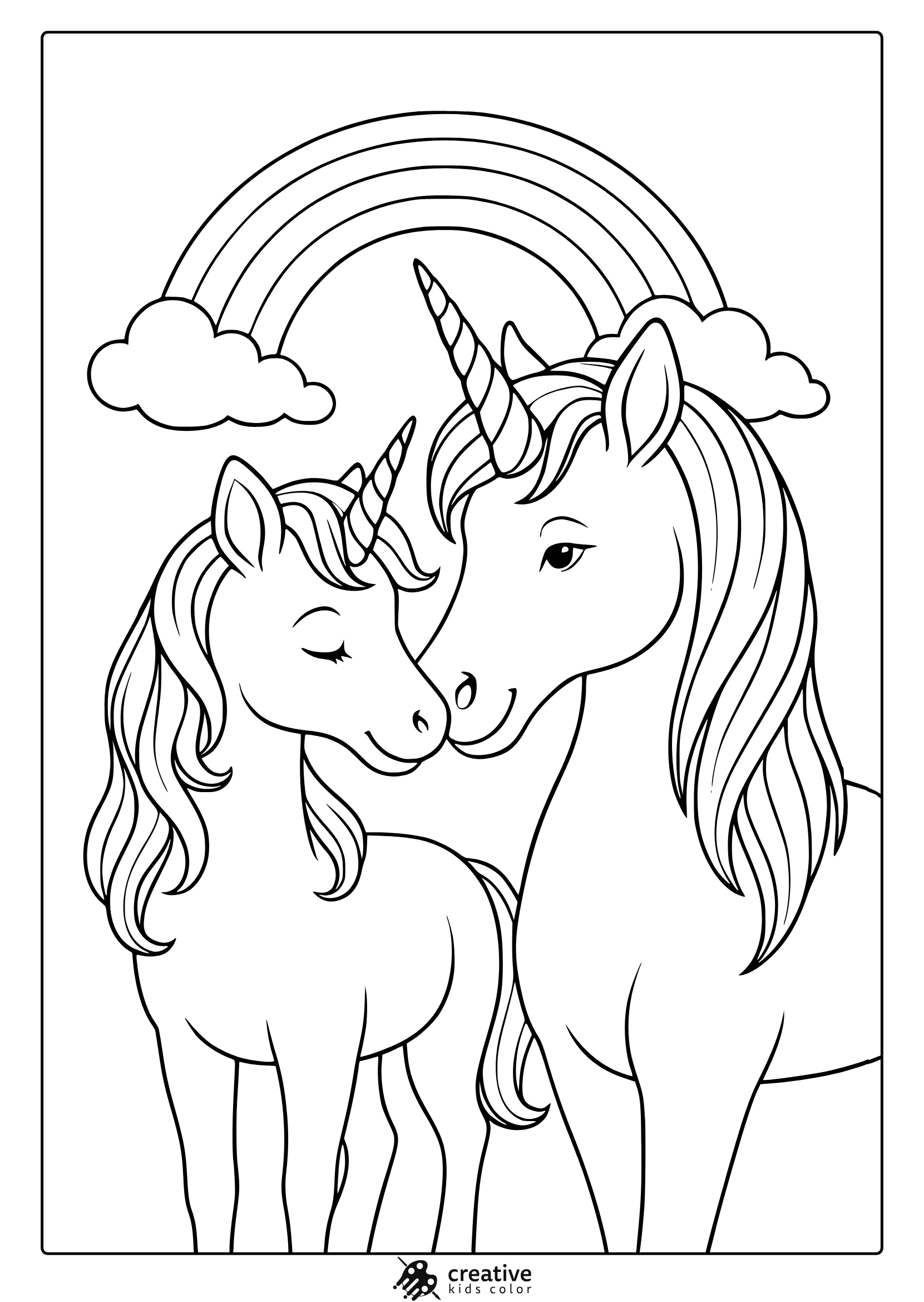 Unicorn Coloring Pages 55 Easy And Free Printable PDF  Unicorn Coloring Pages 55 Easy And Free Printable PDF
