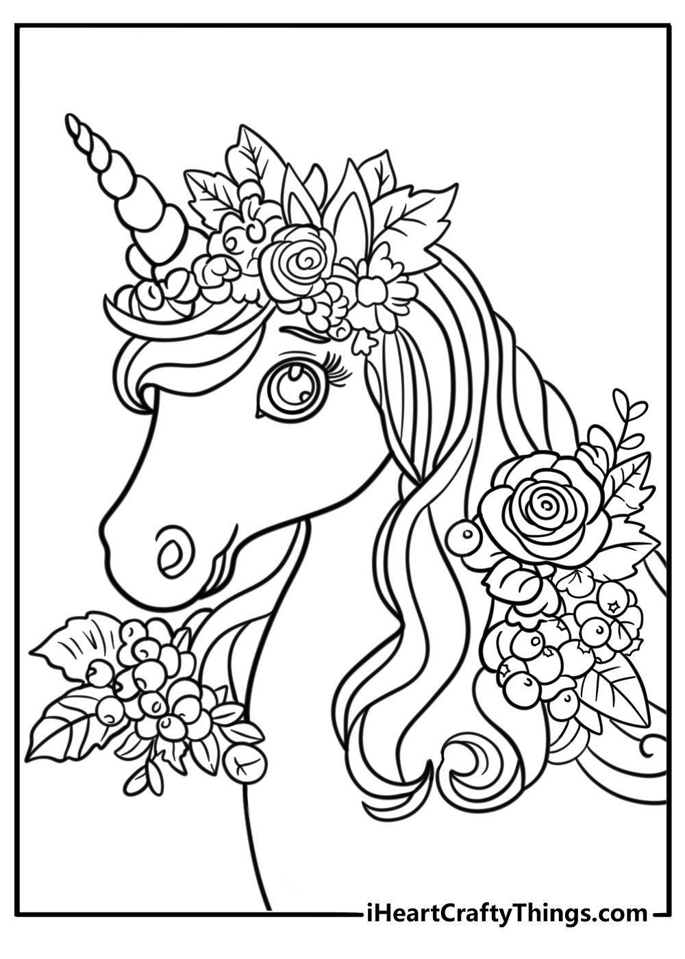 Unicorn Coloring Pages 80 Printables For Free