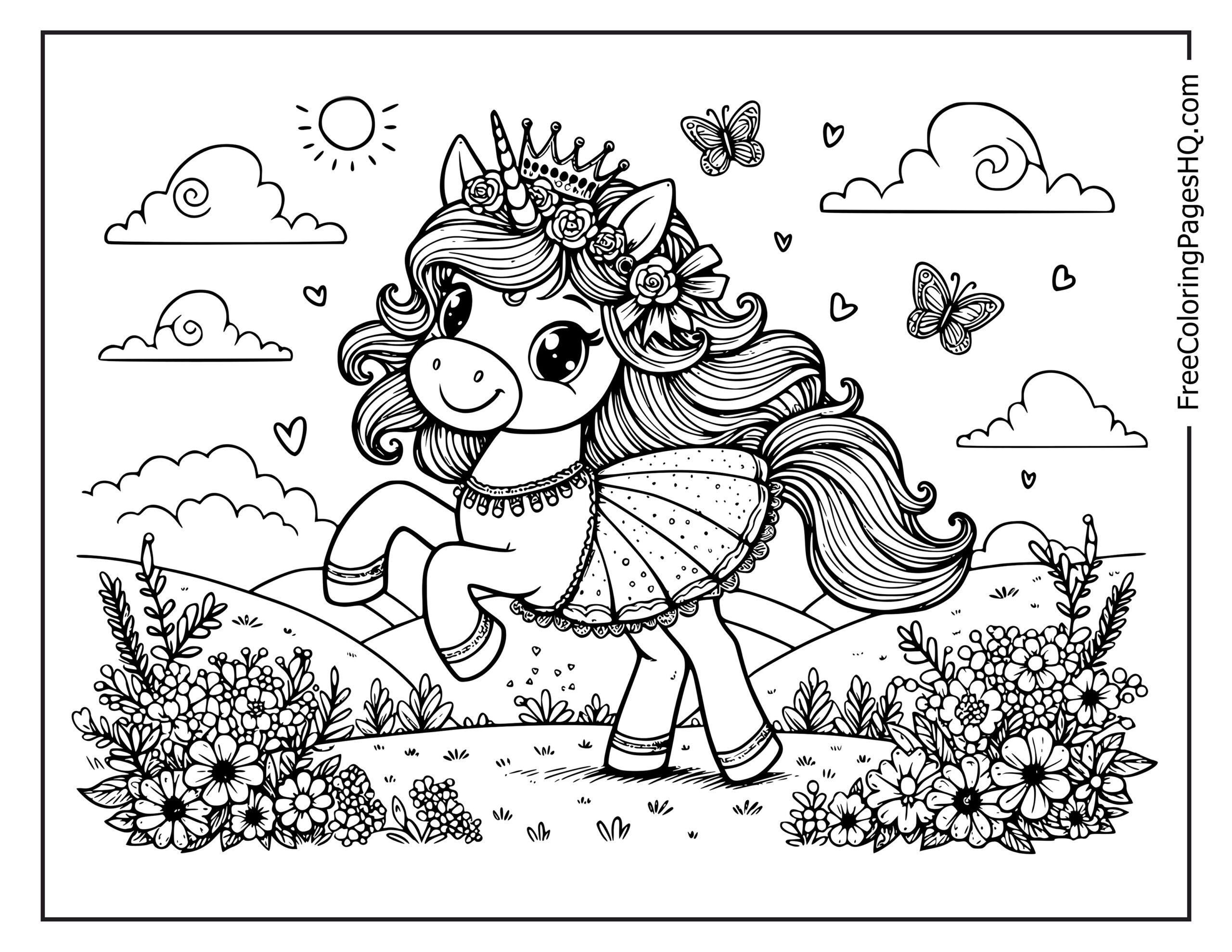 unicorn coloring pages free printable unicorn coloring pages free printable