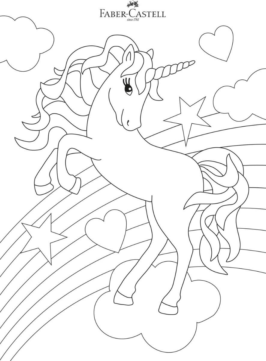 Unicorn Colouring In Unicorn Colouring In