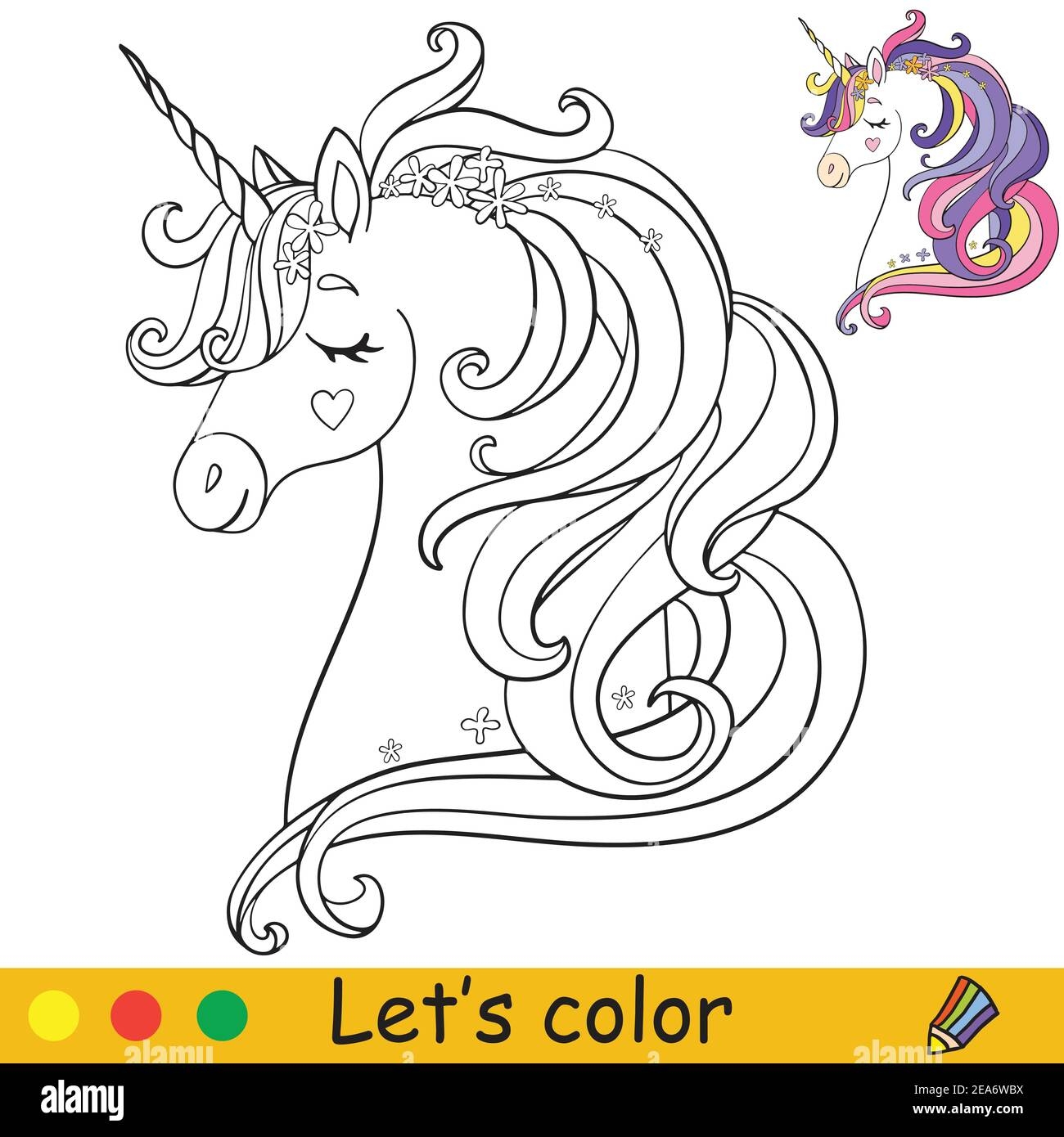 Unicorn For Coloring Hi res Stock Photography And Images Alamy Unicorn For Coloring Hi res Stock Photography And Images Alamy