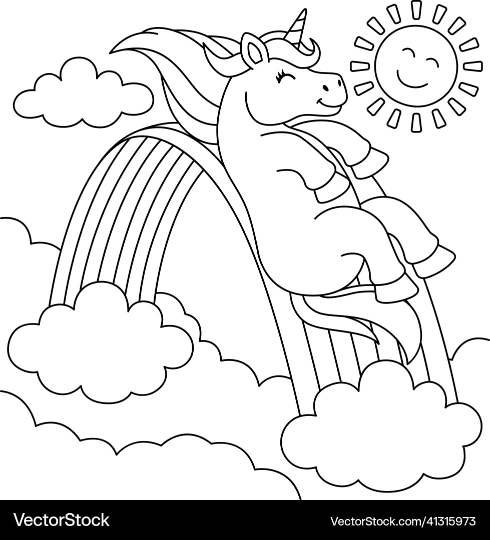 colouring pages unicorn rainbow colouring pages unicorn rainbow