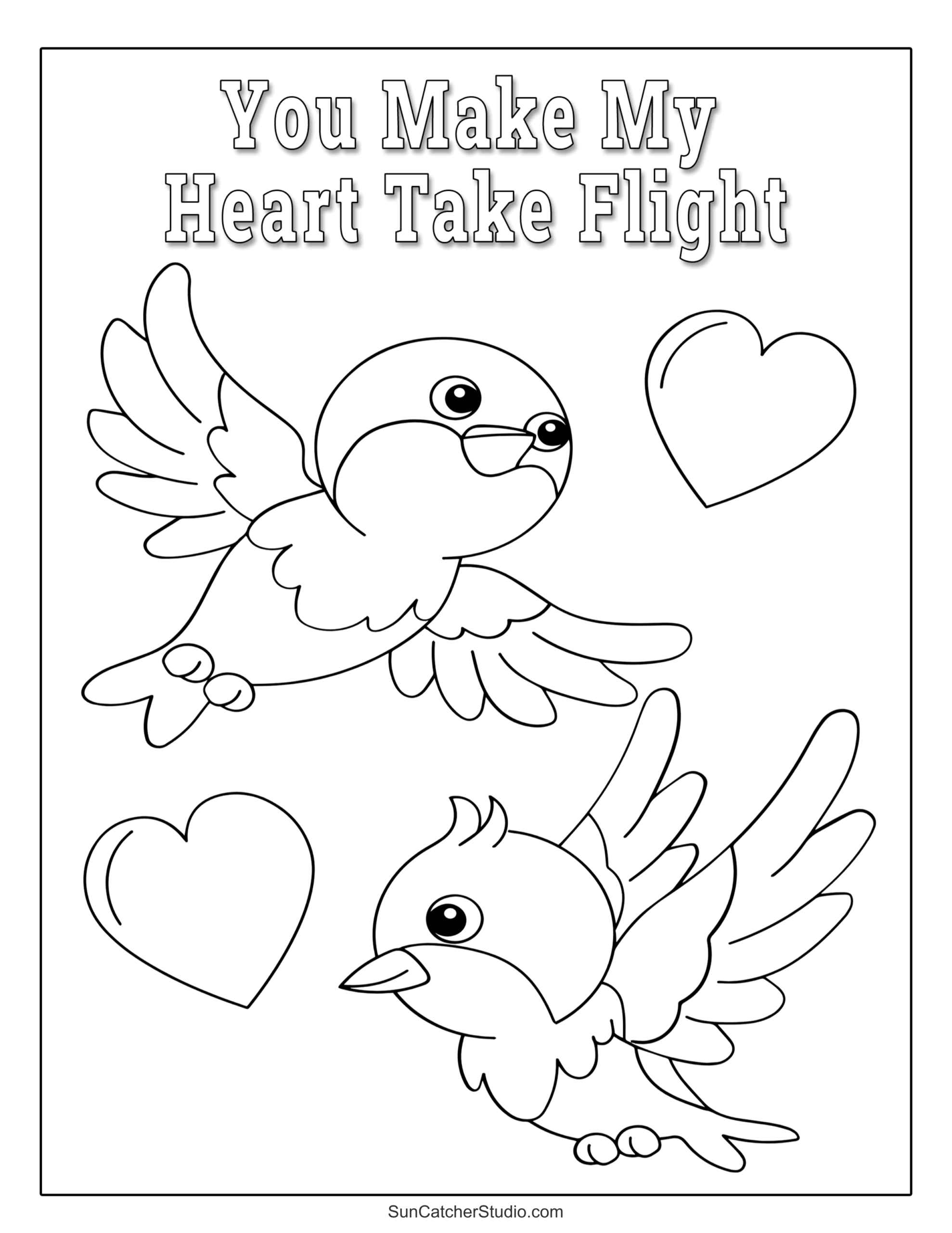 Valentine s Day Coloring Pages And Coloring Sheets Free Printables Monograms Design Tools Patterns DIY Projects