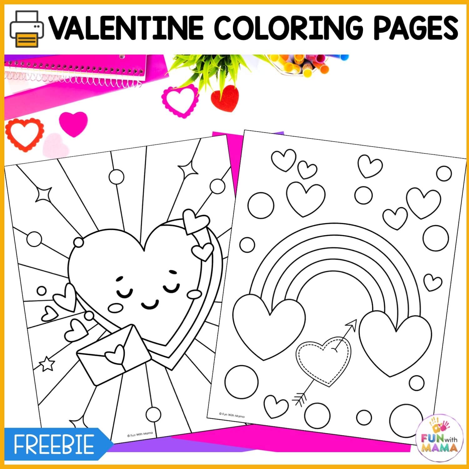 valentines coloring pages free valentines coloring pages free