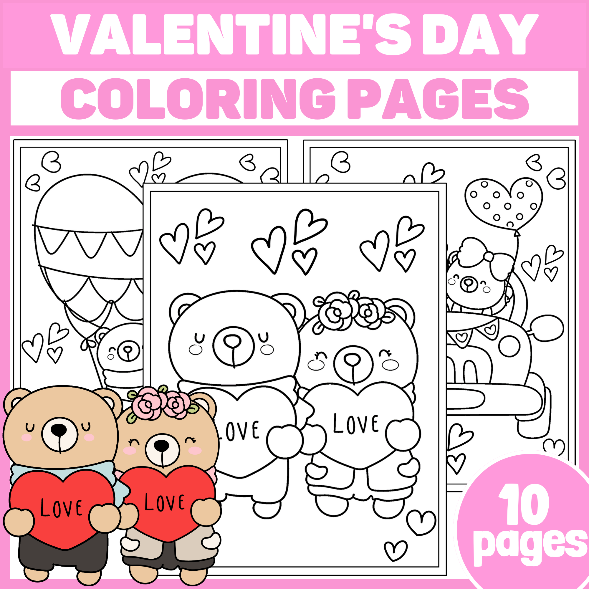 valentines day color sheet valentines day color sheet