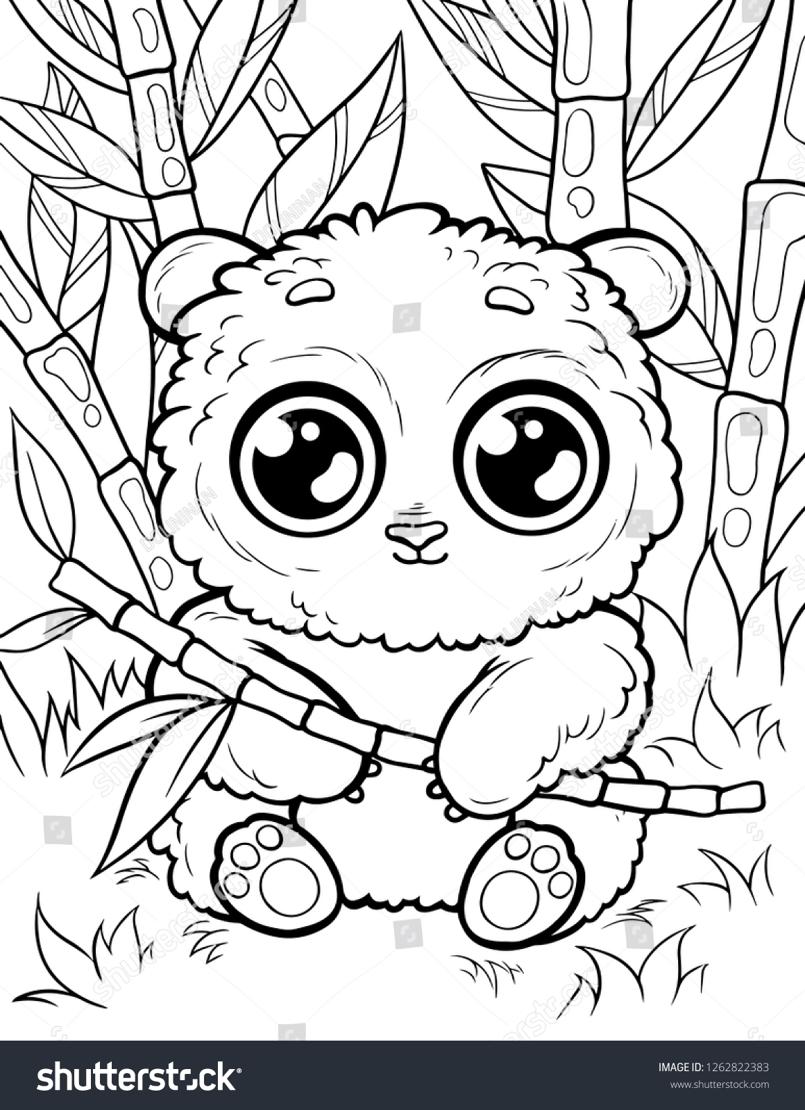 Vector Coloring Page Children Cute Animals Stock Vector Royalty Free 1262822383 Shutterstock Vector Coloring Page Children Cute Animals Stock Vector Royalty Free 1262822383 Shutterstock
