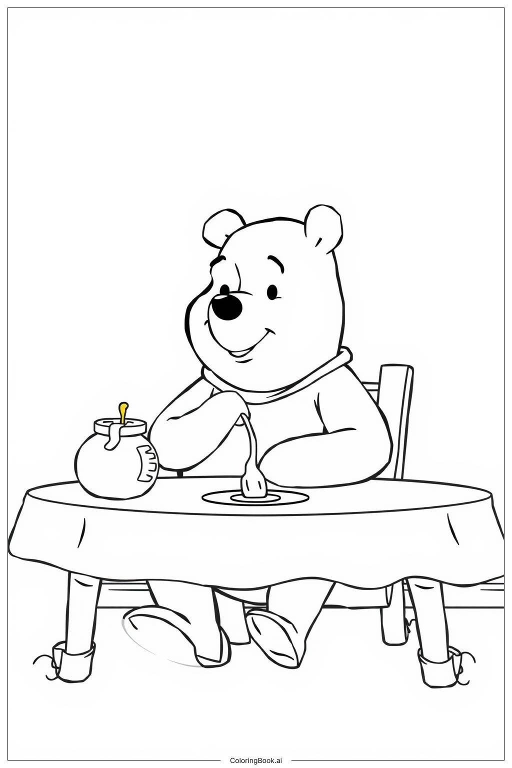 winnie the pooh thanksgiving coloring pages winnie the pooh thanksgiving coloring pages
