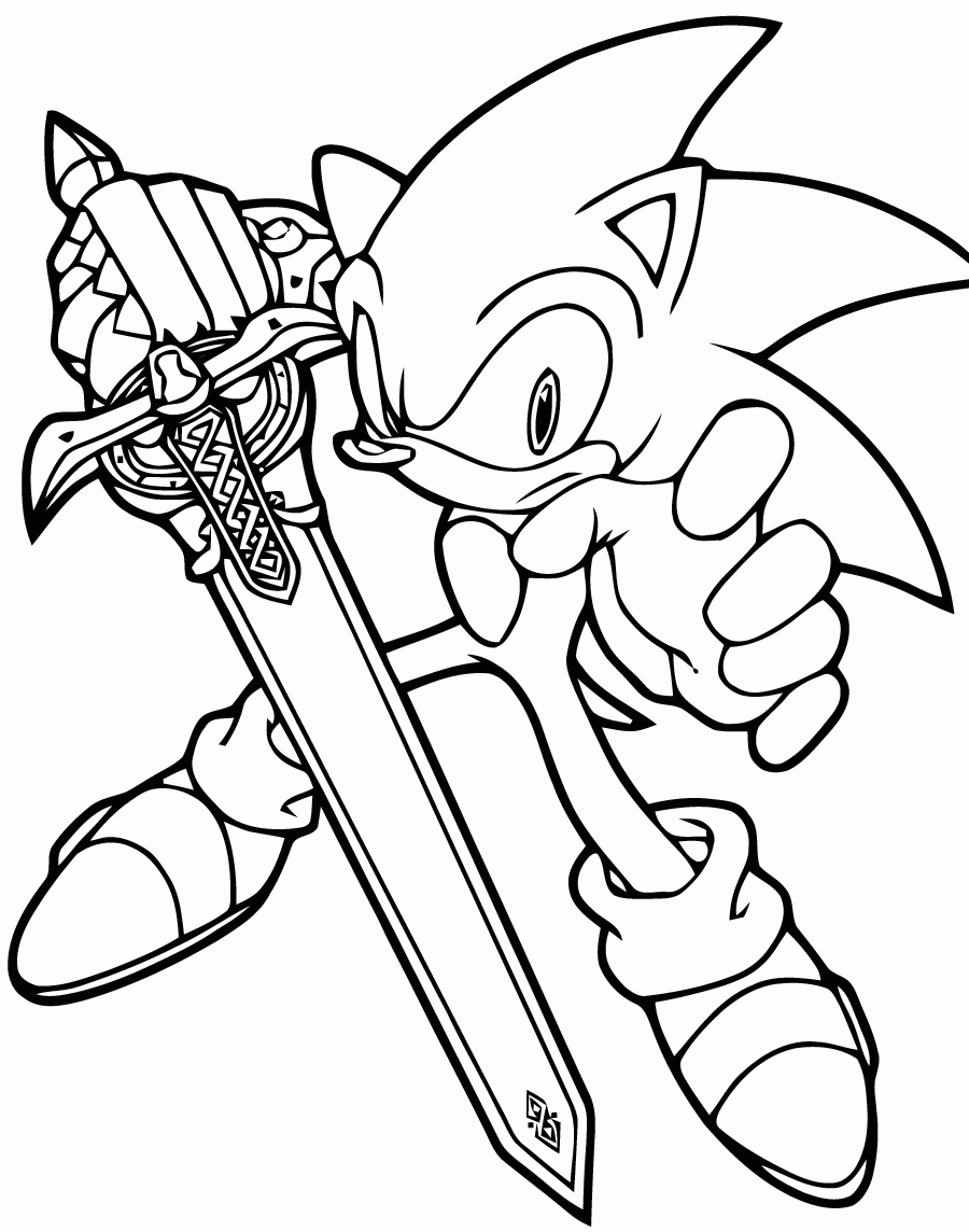 free coloring pages of sonic free coloring pages of sonic