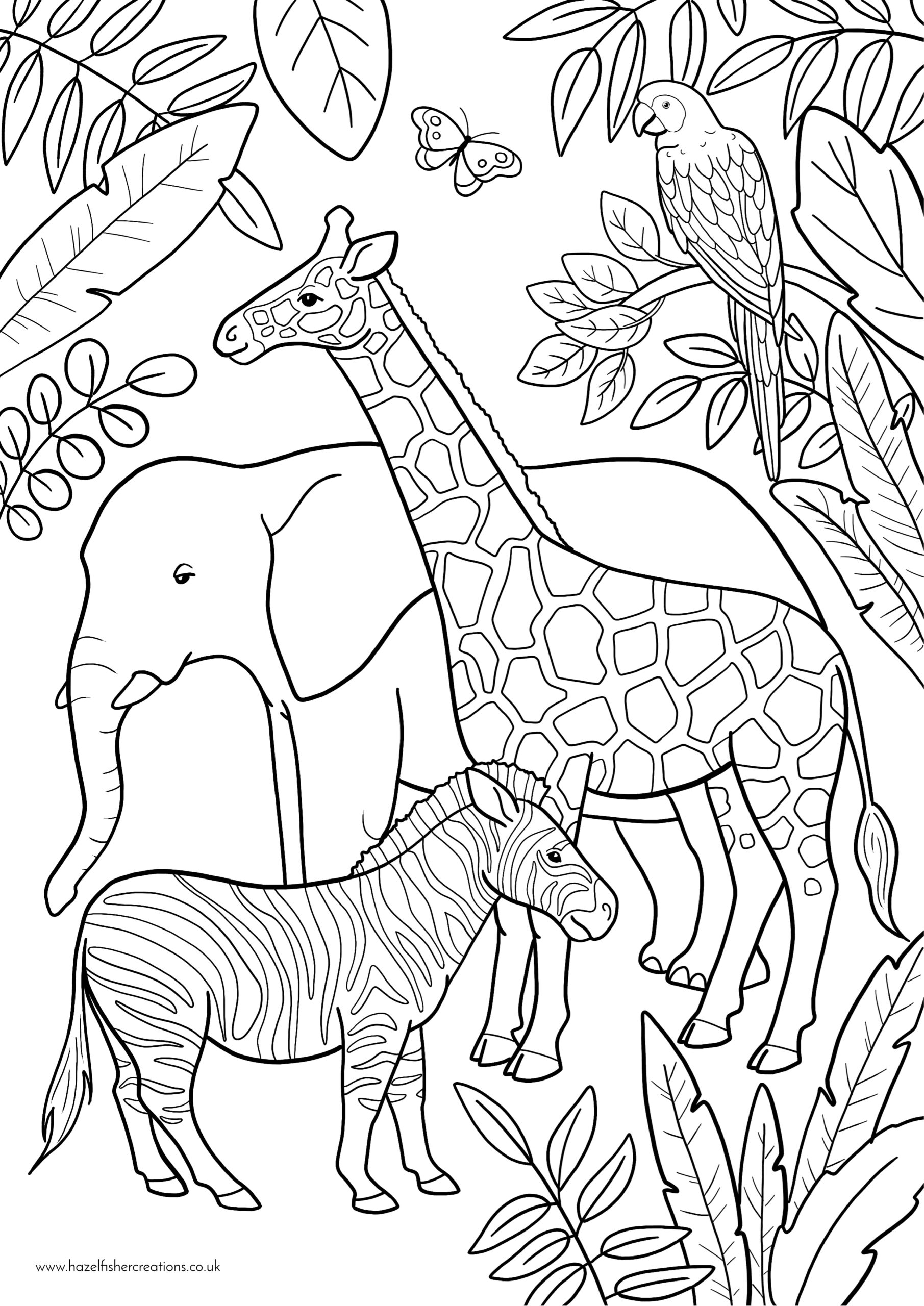 Zoo Animals Colouring In Activity Sheet Printables Worksheets Library Zoo Animals Colouring In Activity Sheet Printables Worksheets Library