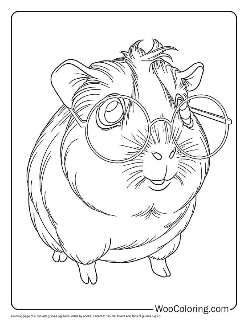 100 Guinea Pig Coloring Pages Free PDF To Print Woo Coloring 100 Guinea Pig Coloring Pages Free PDF To Print Woo Coloring