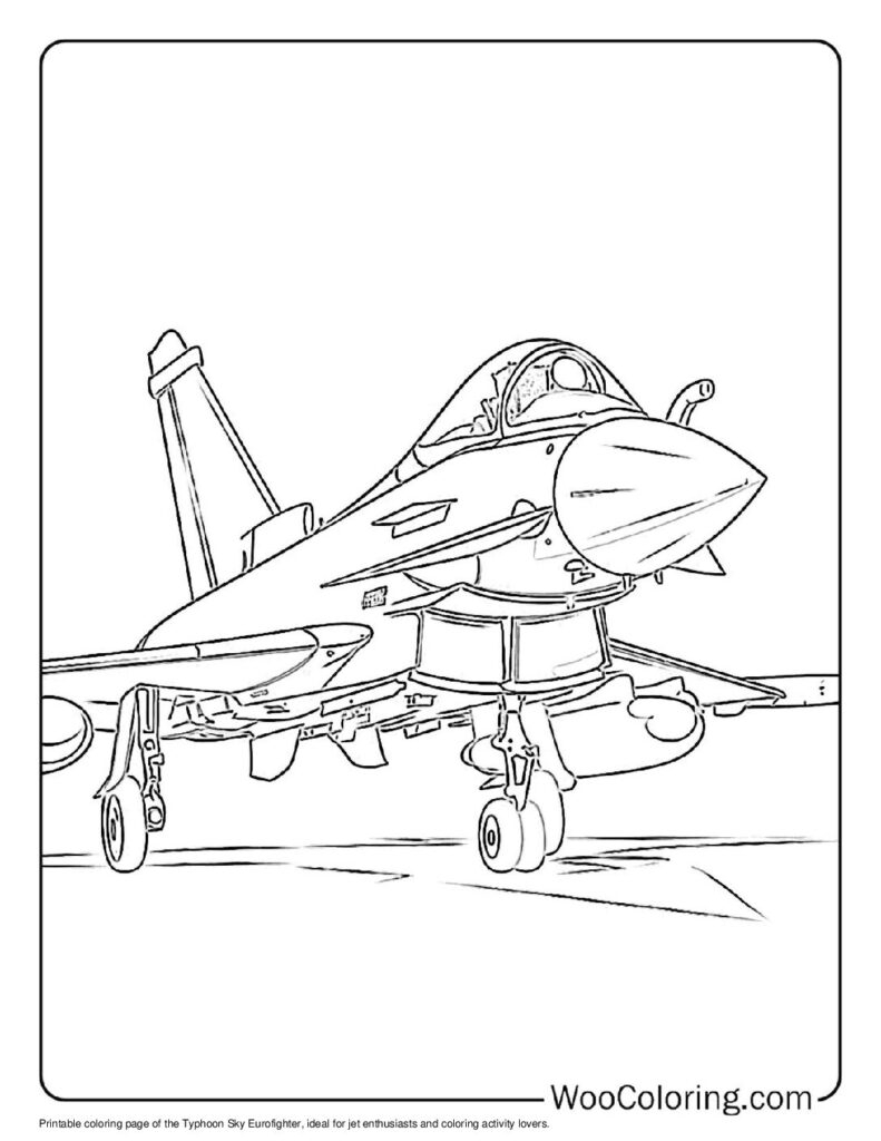 100 Jet Coloring Pages Free PDF To Print Woo Coloring