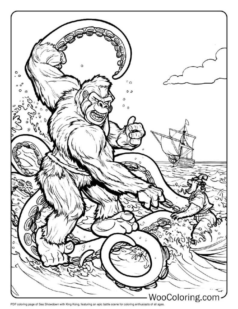 100 King Kong Coloring Pages Free PDF To Print Woo Coloring 100 King Kong Coloring Pages Free PDF To Print Woo Coloring