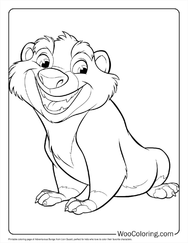 100 Lion Guard Coloring Pages Free PDF To Print Woo Coloring