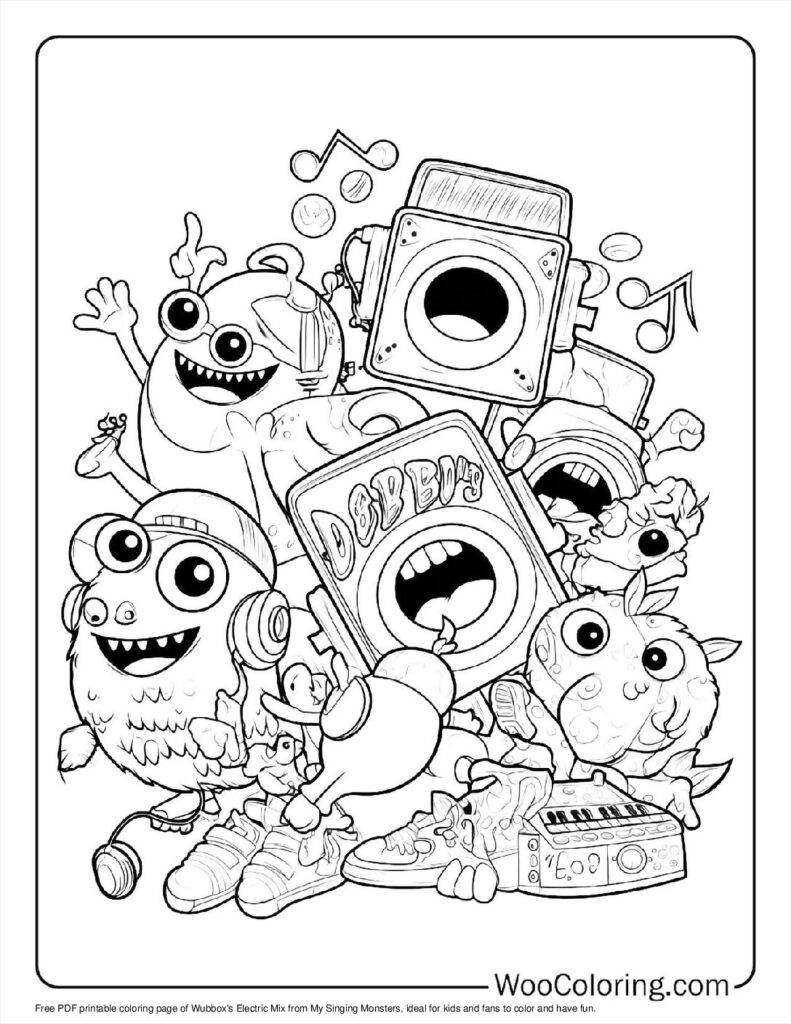 100 My Singing Monsters Coloring Pages Free PDF To Print Woo Coloring 100 My Singing Monsters Coloring Pages Free PDF To Print Woo Coloring