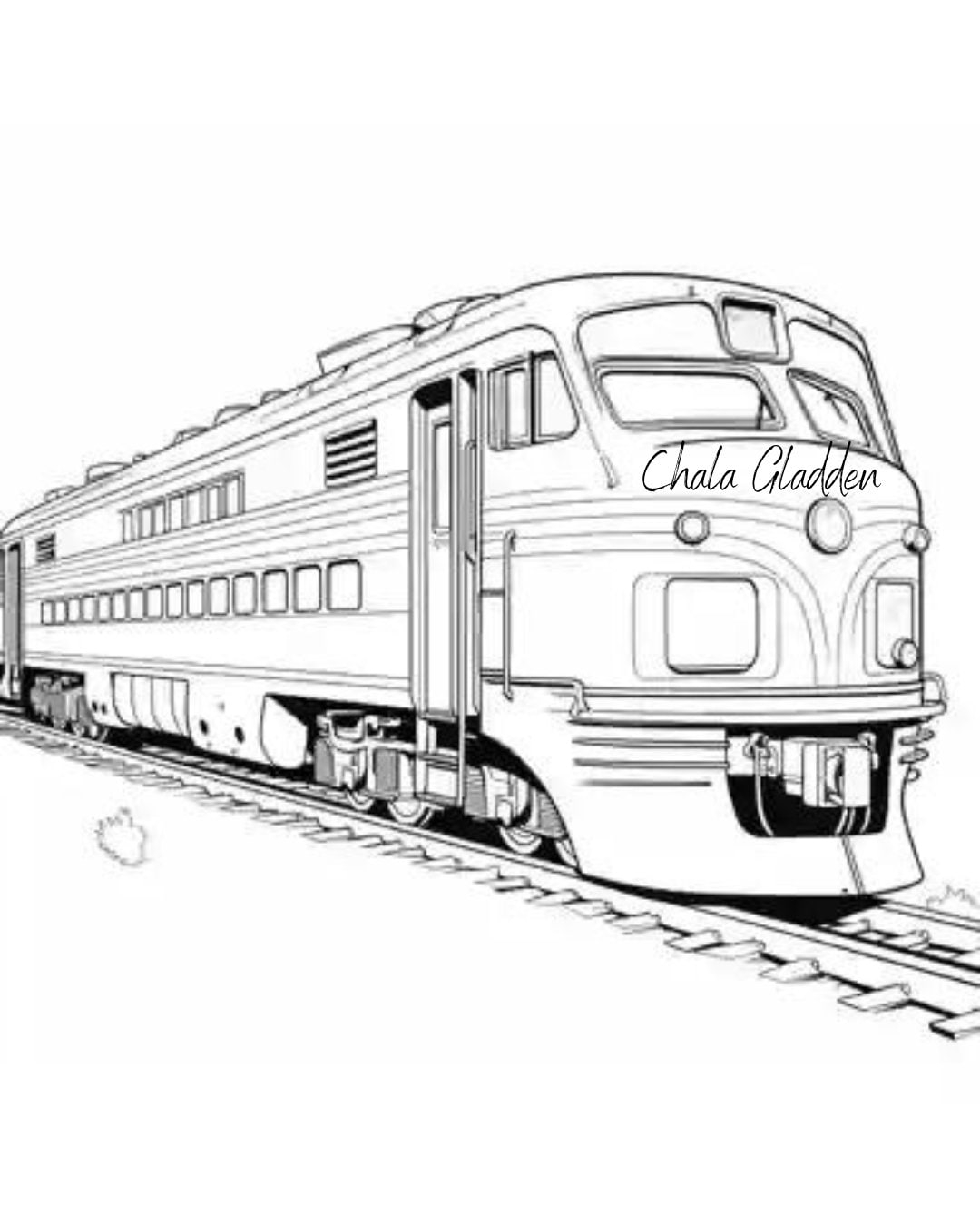 100 Printable Trains And Things Instant Download Coloring Pages Fun For Kids And Adults Etsy