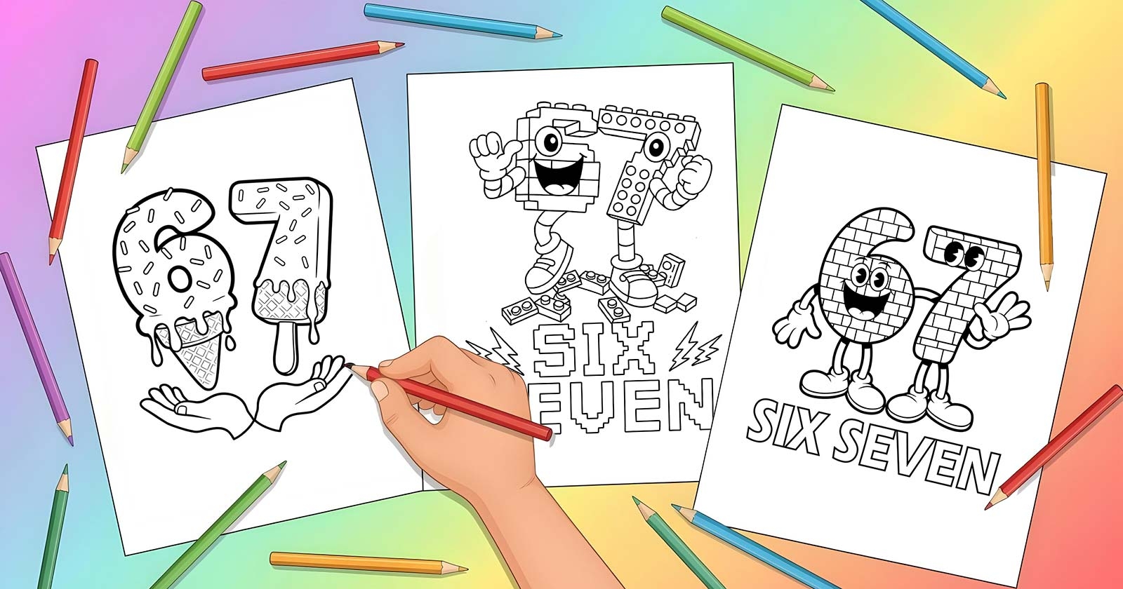 14 Meme 67 Coloring Pages Free Printable PDFs 14 Meme 67 Coloring Pages Free Printable PDFs