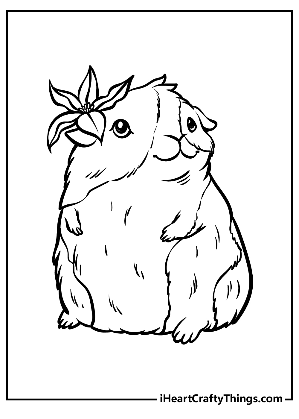 15 Guinea Pig Coloring Pages 100 Free Printables 15 Guinea Pig Coloring Pages 100 Free Printables