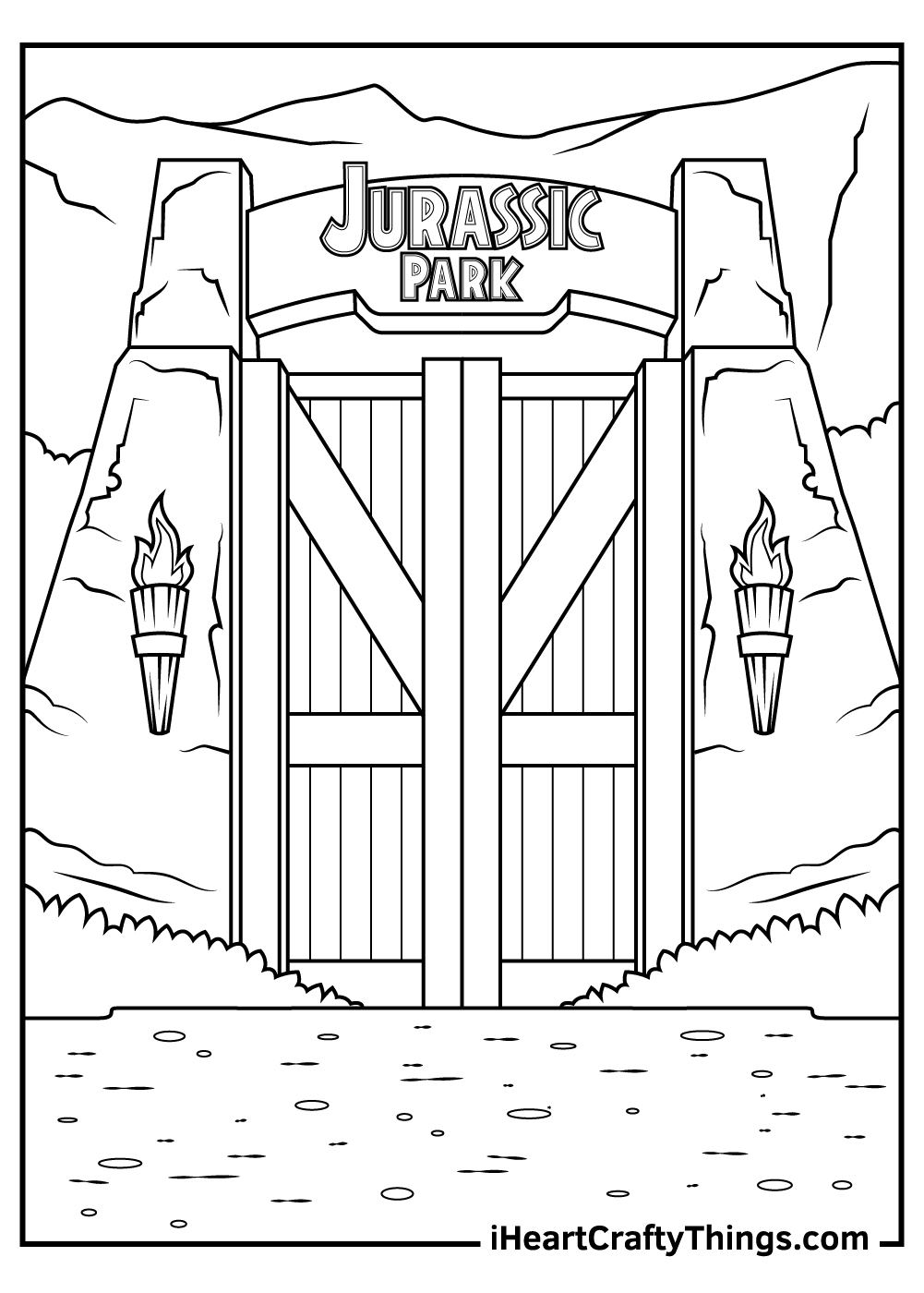 15 Jurassic Park Coloring Pages 100 Free Printables 