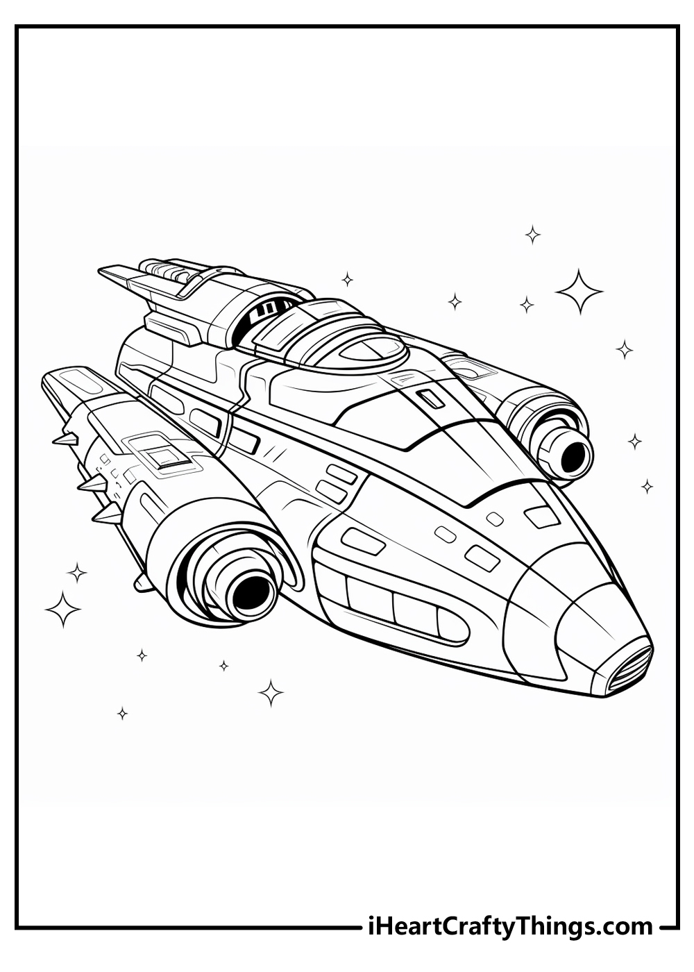 15 Spaceship Coloring Pages 100 Free Printables 15 Spaceship Coloring Pages 100 Free Printables