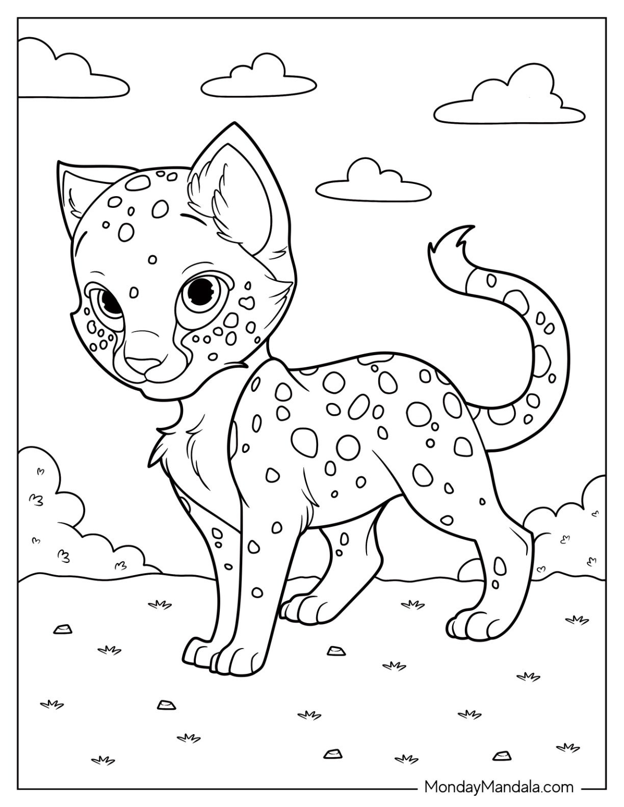 20 Cheetah Coloring Pages Free PDF Printables 