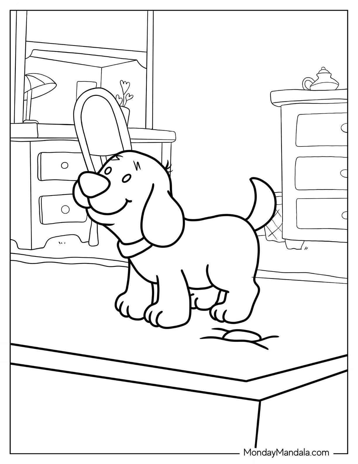 20 Clifford Coloring Pages Free PDF Printables 