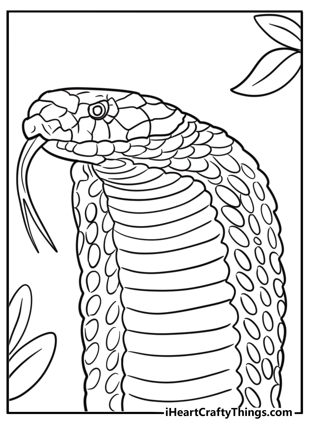 20 Free Cobra Coloring Pages For Kids 20 Free Cobra Coloring Pages For Kids