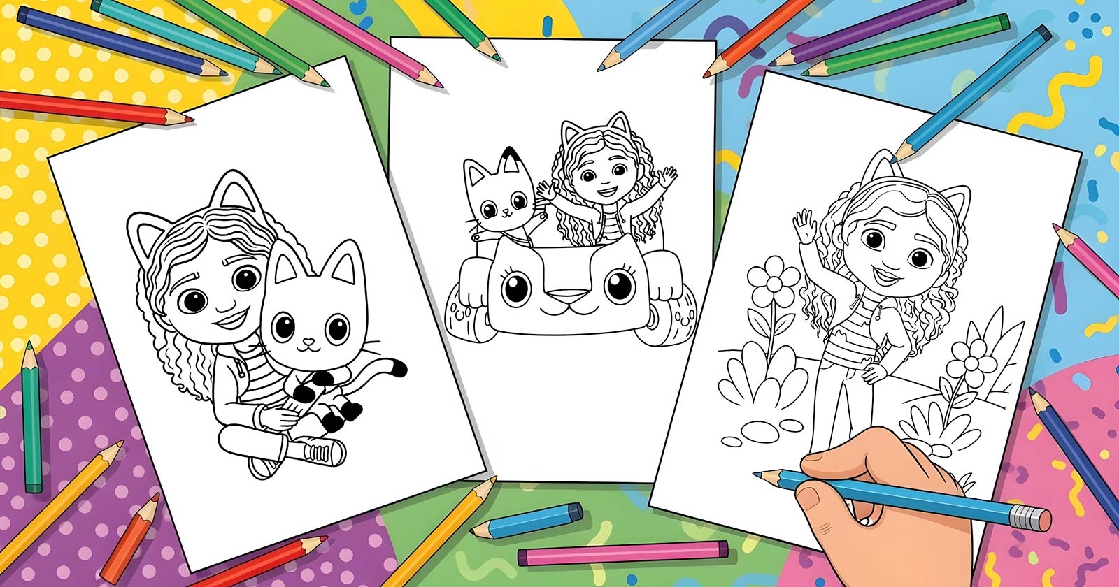 20 Gabby s Dollhouse Coloring Pages Free Printable PDFs 
