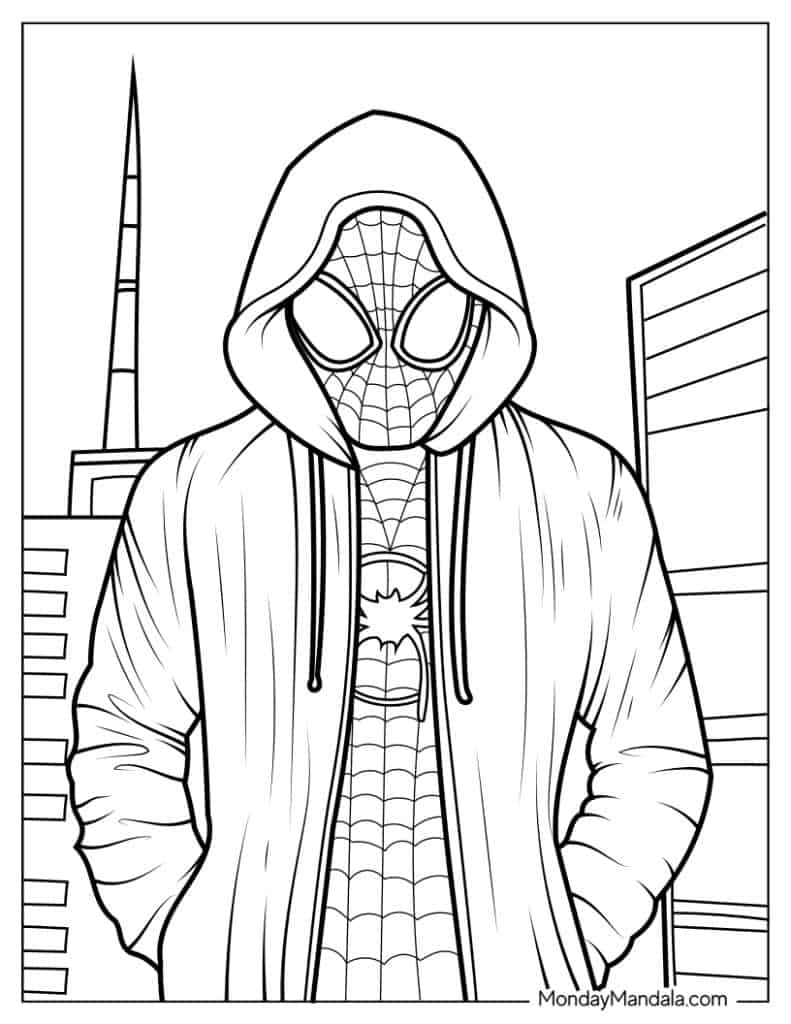 20 Miles Morales Coloring Pages Free PDF Printables 20 Miles Morales Coloring Pages Free PDF Printables