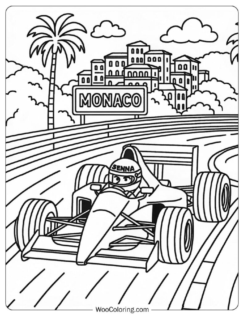 22 F1 Coloring Pages Free PDF To Print Woo Coloring