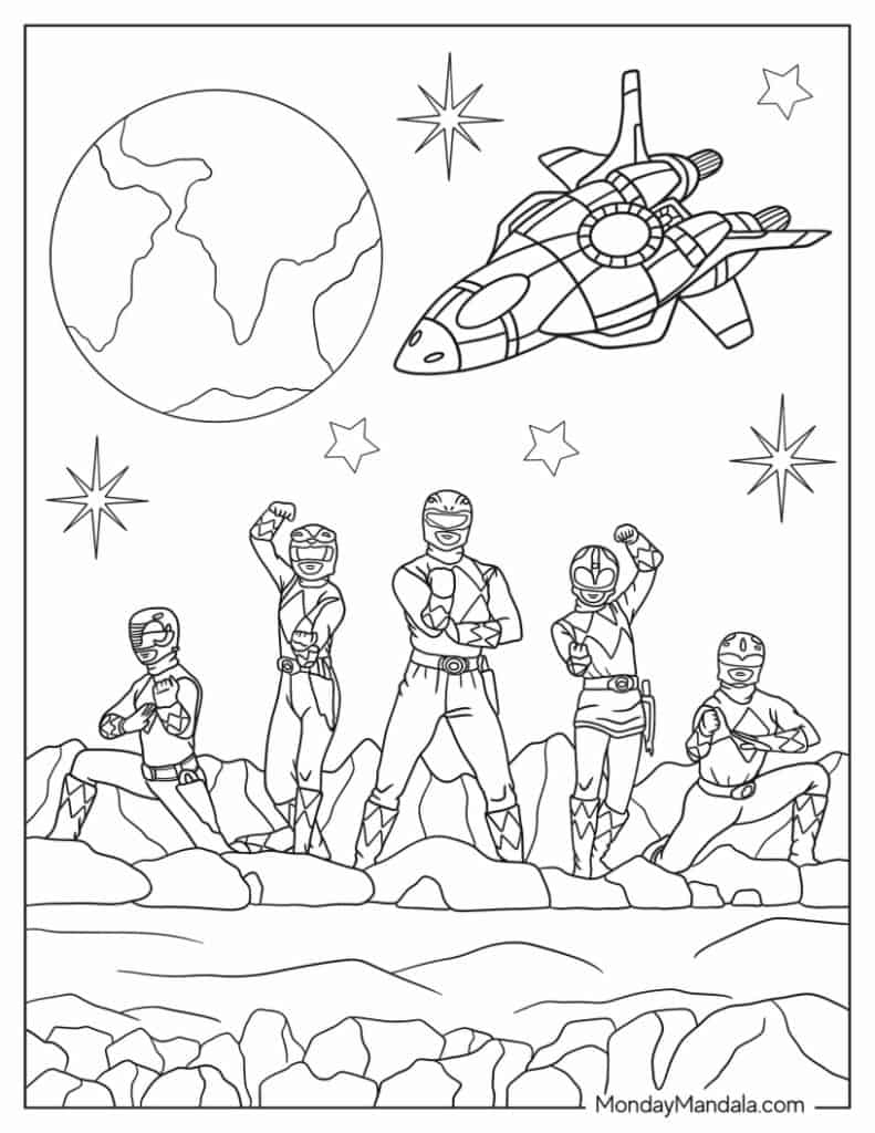power ranger coloring pages power ranger coloring pages