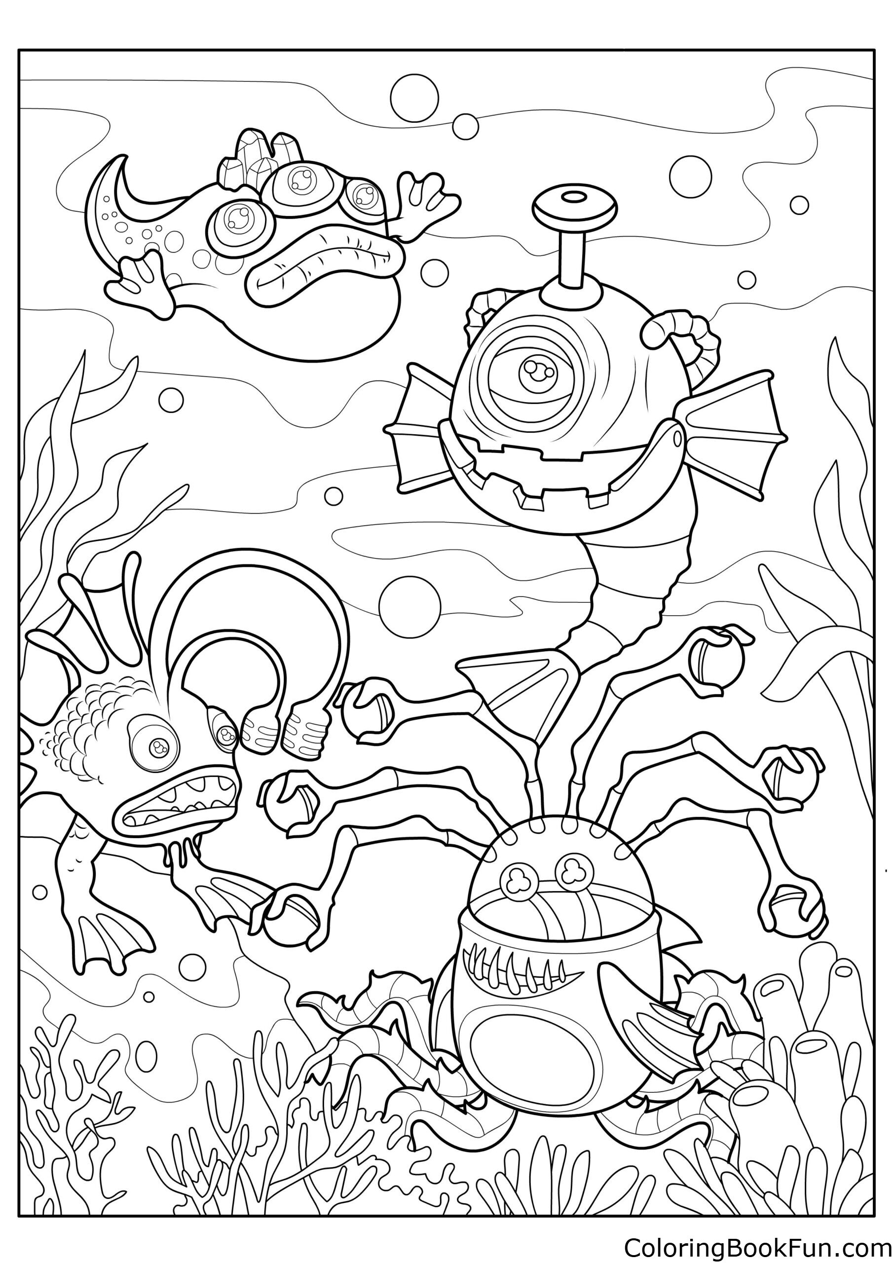 24 My Singing Monsters Coloring Pages ColoringBookFun 24 My Singing Monsters Coloring Pages ColoringBookFun