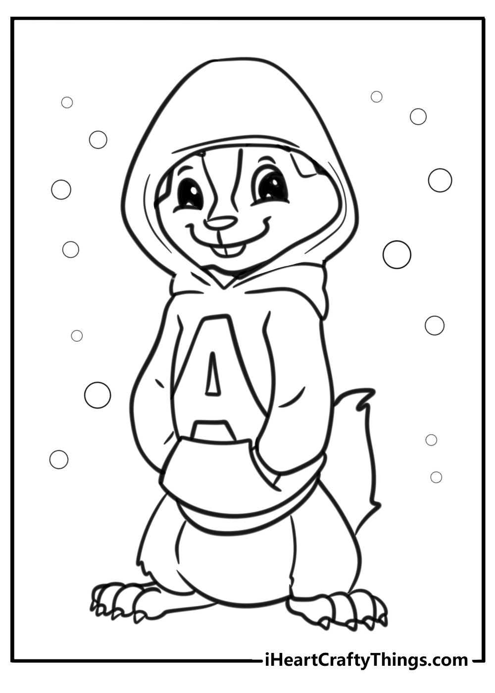 25 Alvin And The Chipmunks Coloring Pages 100 Free To Print 