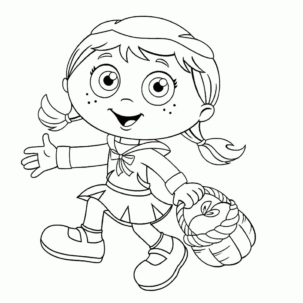 super why coloring pages