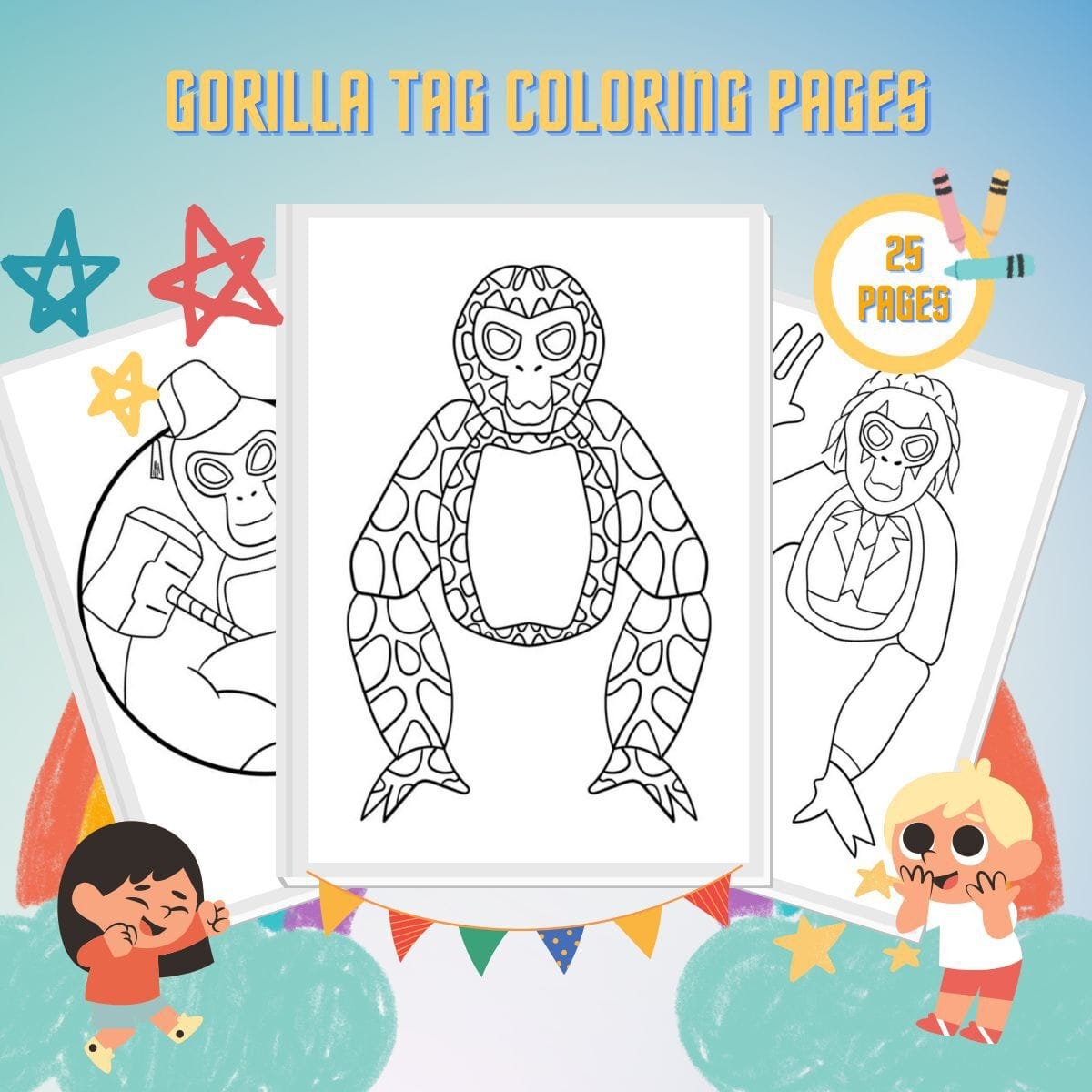 25 Gorilla Tag Coloring Pages Free PDF Printables For Kids 25 Gorilla Tag Coloring Pages Free PDF Printables For Kids