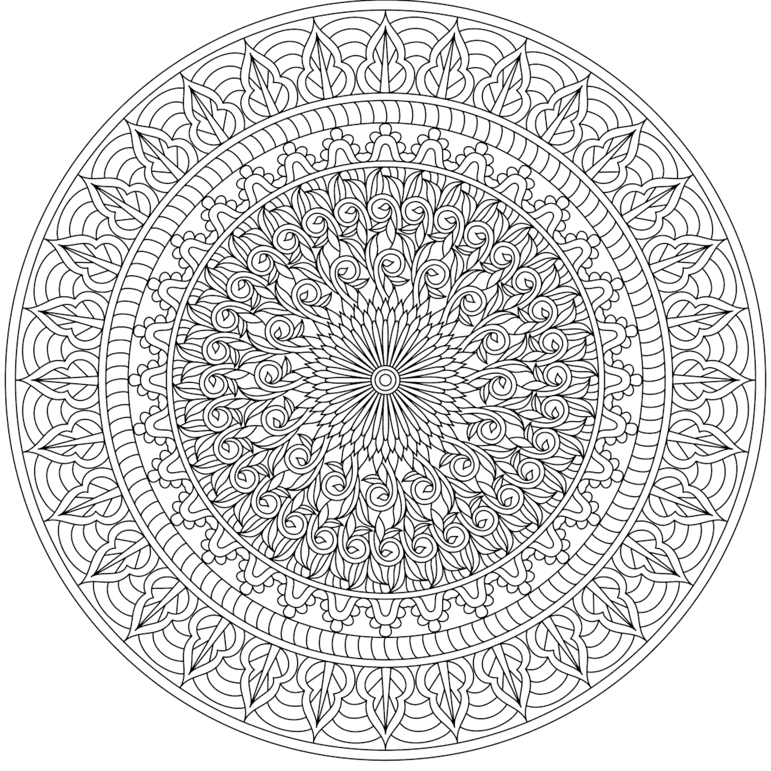 250 Mandala Coloring Pages Free PDF Printables 250 Mandala Coloring Pages Free PDF Printables
