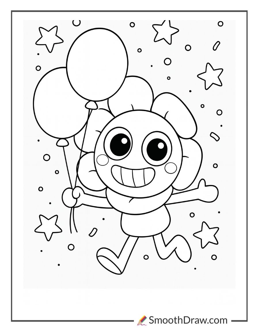 26 Dandy s World Coloring Pages Smooth Draw