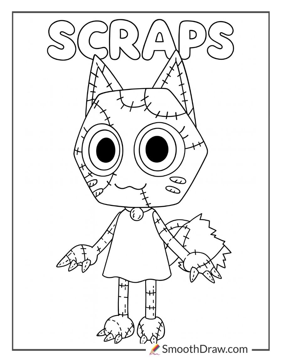 26 Dandy s World Coloring Pages Smooth Draw 26 Dandy s World Coloring Pages Smooth Draw