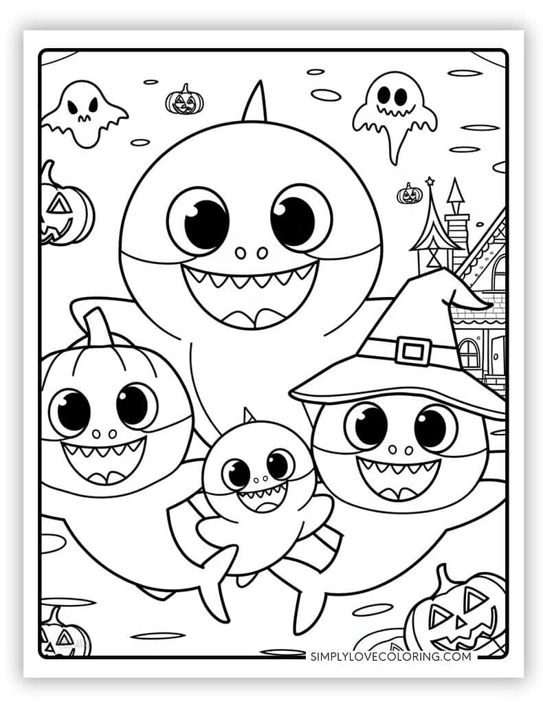 27 Baby Shark Coloring Pages Free PDF Printables Simply Love Coloring 27 Baby Shark Coloring Pages Free PDF Printables Simply Love Coloring