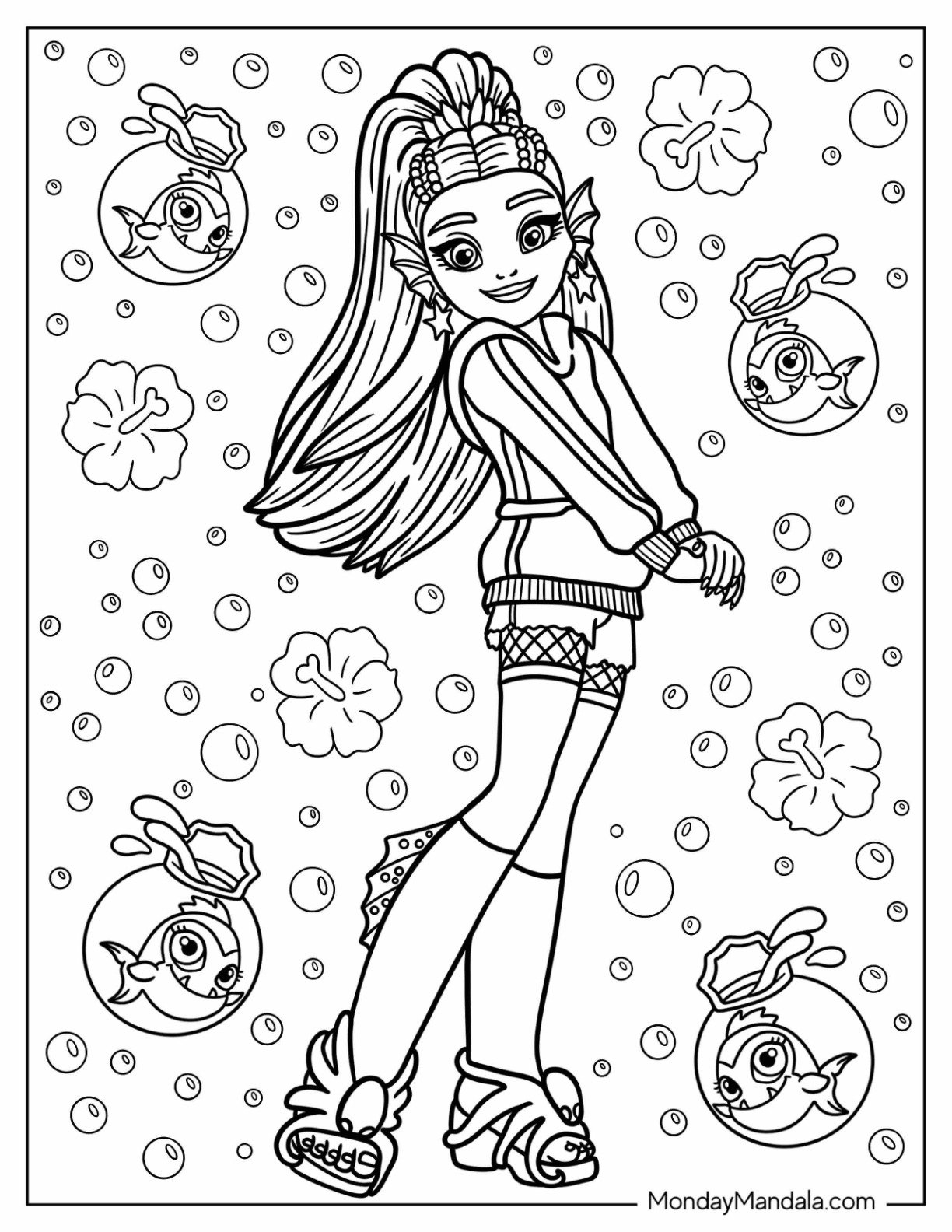 28 Monster High Coloring Pages Free PDF Printables 28 Monster High Coloring Pages Free PDF Printables