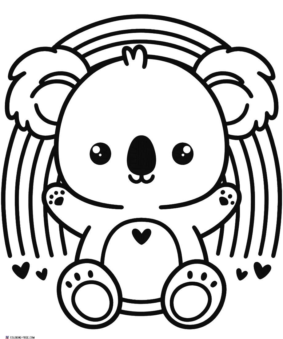 koala bear coloring page koala bear coloring page