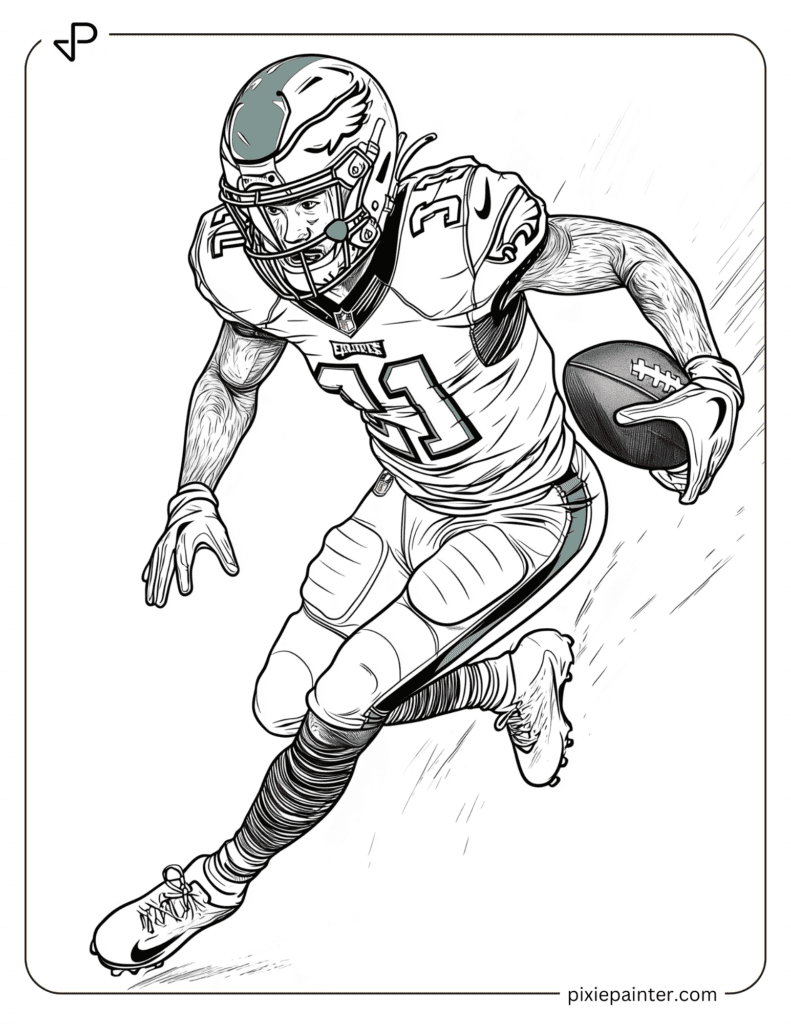 philadelphia eagles coloring pages.